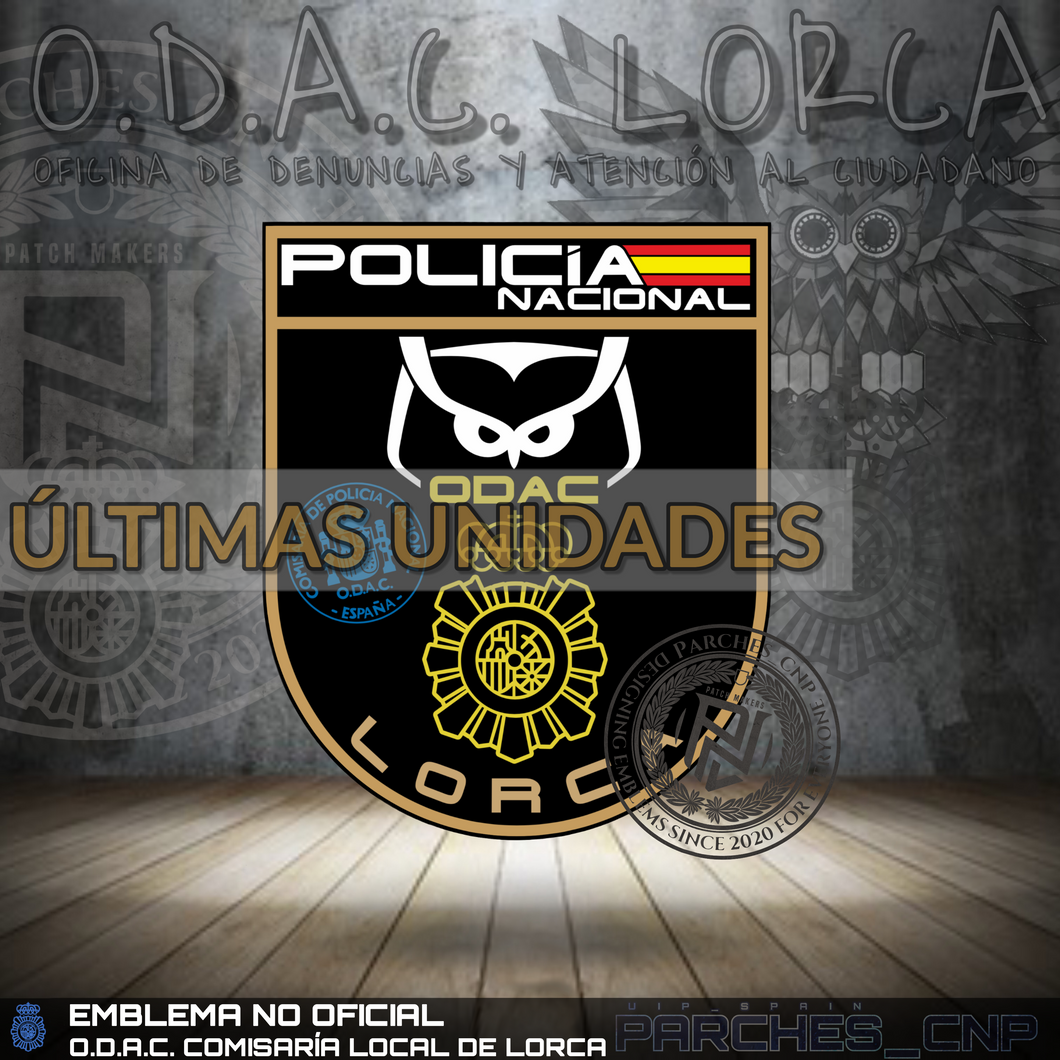 EMBLEMA O.D.A.C. DE LA COMISARÍA DE LORCA