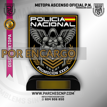 Cargar imagen en el visor de la galería, METOPA PROMOCIÓN XXXIV OFICIALES POLICÍA NACIONAL
