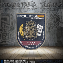 Cargar imagen en el visor de la galería, EMBLEMA NO OFICIAL DE LA SECRETARÍA TÉCNICA DE LA B.P.S.C. DE MADRID
