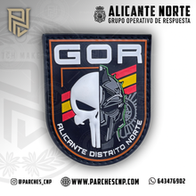 Cargar imagen en el visor de la galería, PARCHE DE BRAZO DEL G.O.R. DE ALICANTE NORTE
