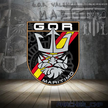 Cargar imagen en el visor de la galería, PARCHE DE BRAZO DEL G.O.R. DISTRITO MARÍTIMO - VALENCIA
