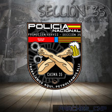 Cargar imagen en el visor de la galería, EMBLEMA CONMEMORATIVO DE LA SECCIÓN 35 DE LA PROMOCIÓN XXXVII
