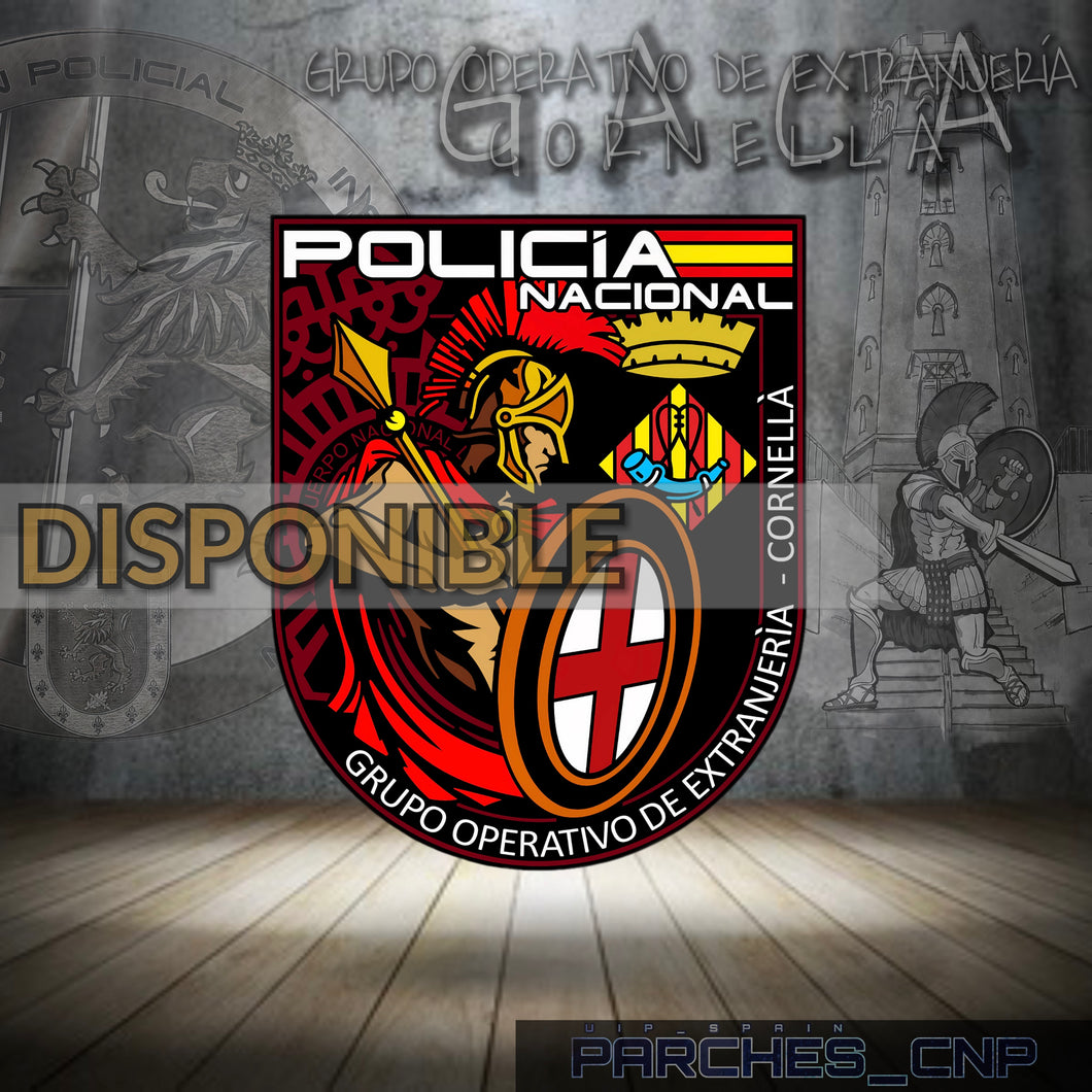 EMBLEMA DEL GRUPO OPERATIVO DE EXTRANJERÍA DE CORNELLÀ