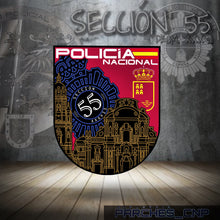Cargar imagen en el visor de la galería, EMBLEMA CONMEMORATIVO DE LA SECCIÓN 55 DE LA PROMOCIÓN XXXVII
