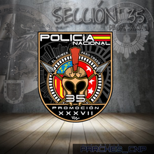 Cargar imagen en el visor de la galería, EMBLEMA CONMEMORATIVO DE LA SECCIÓN 35 (versión II) DE LA PROMOCIÓN XXXVII

